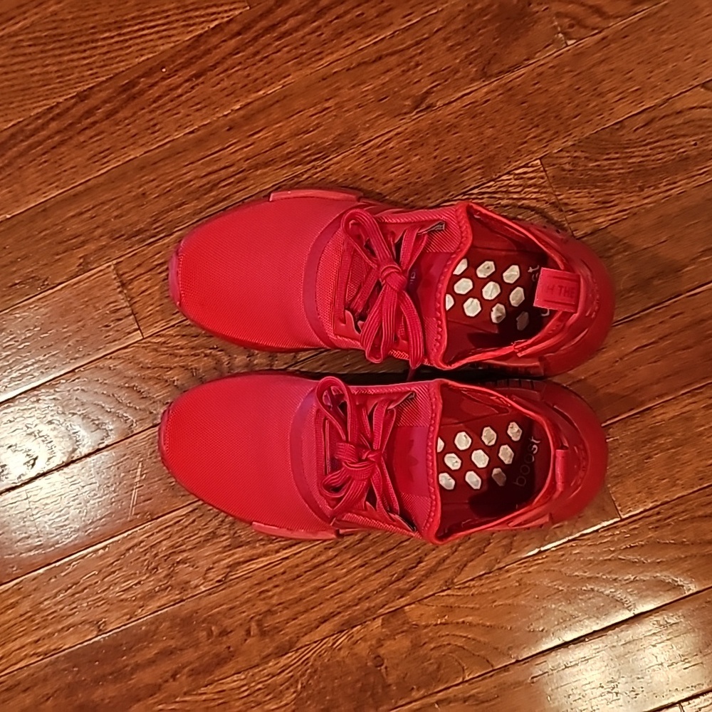 Adidas Nmd_r1, Red On Red Men's Size 7.5, Women's… - image 5
